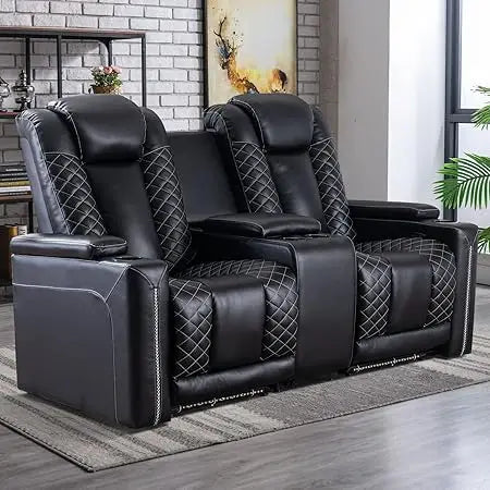 Electric Power Recliner Chairs with USB Ports and Cup Holders