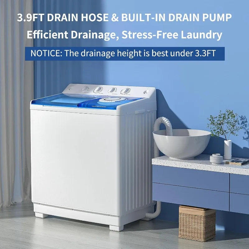 40Lbs Compact Washing machine