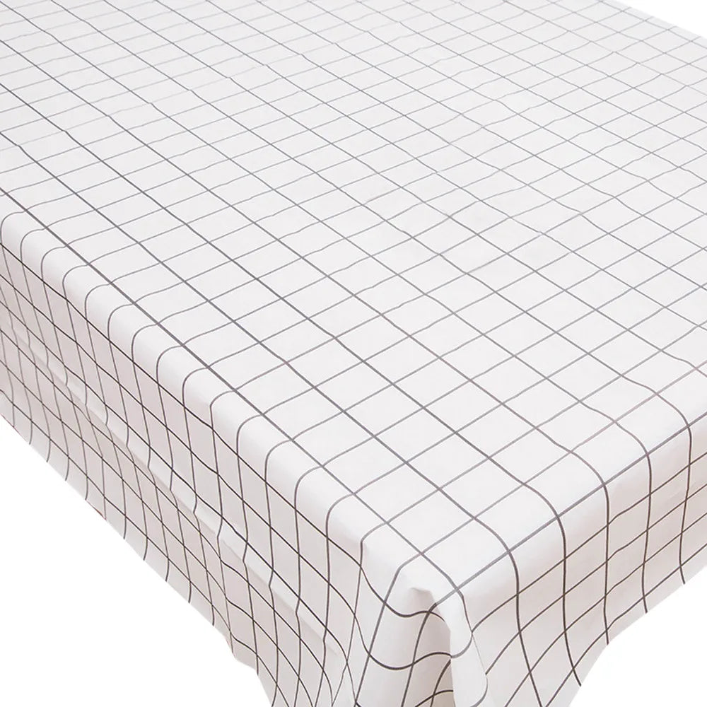 Rectangle Wipe Clean Party Tablecloth Cover