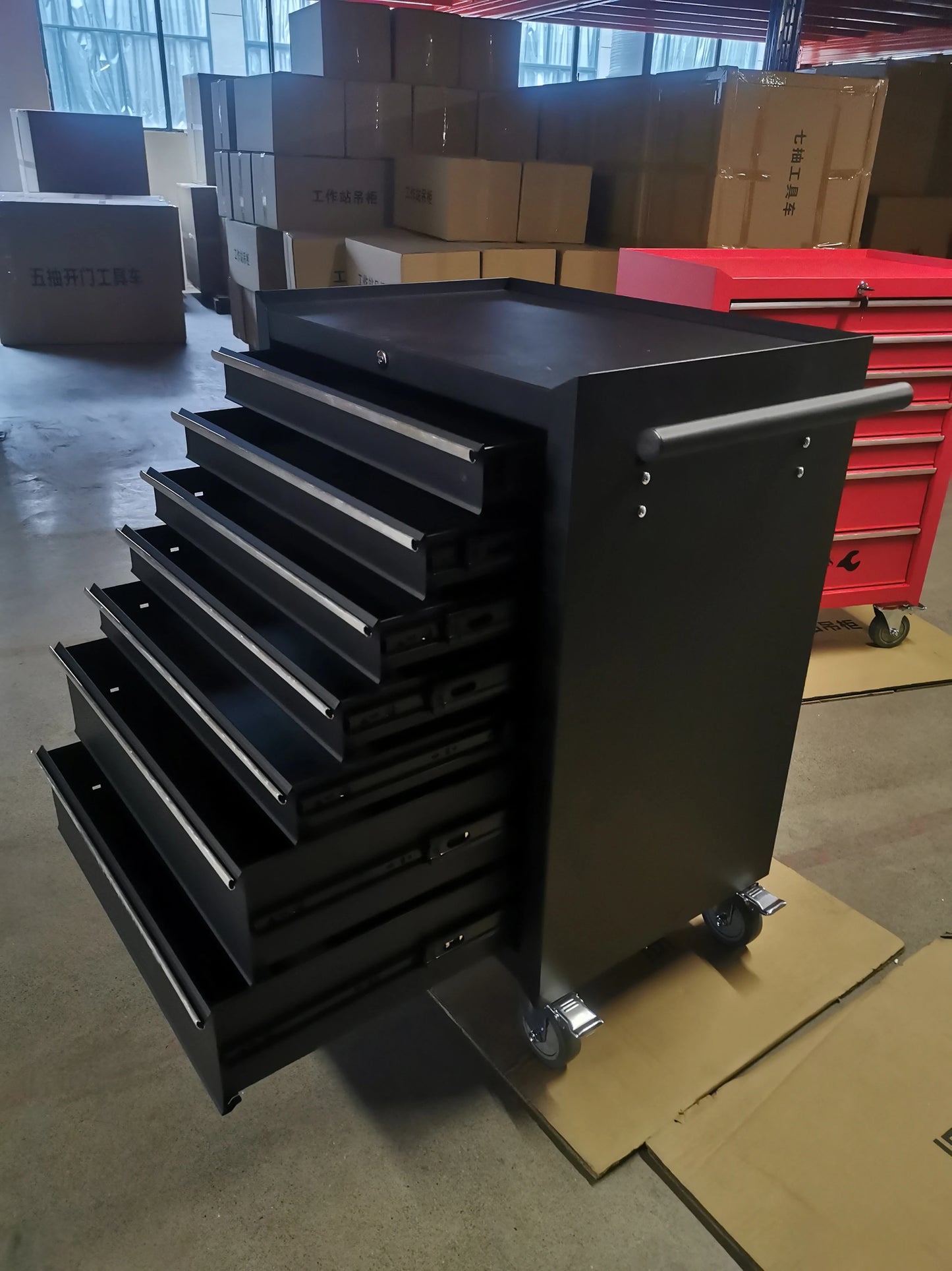 High Quality Workshop Heavy Duty 6 Drawers Steel Tool Chest