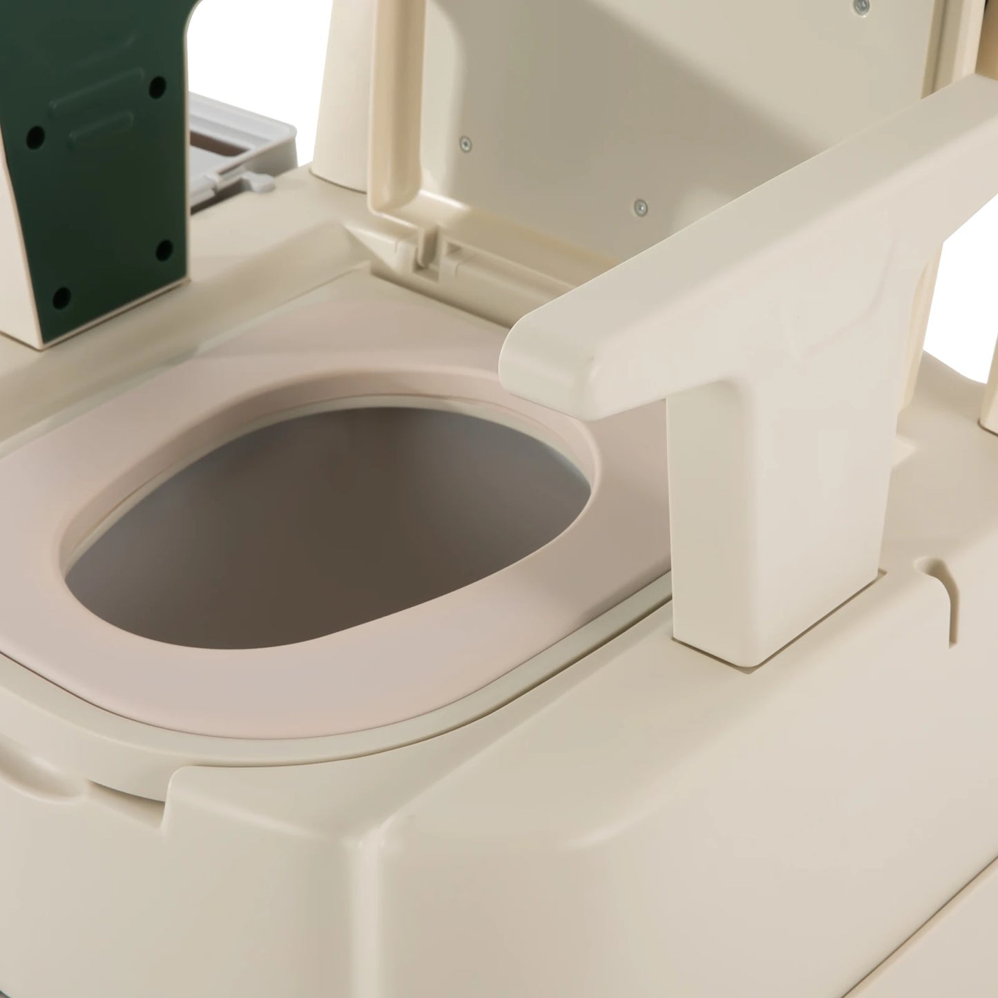 Bedside Commode Toilet with Sensor Night Light