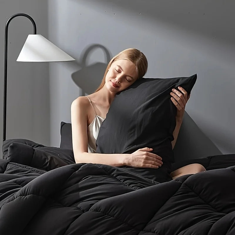 Soft Breathable All Seasons Bedding with 2/3 pcs,1 Comforter