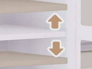 78.7" Tall Kitchen Pantry Storage Cabinet with Glass Doors
