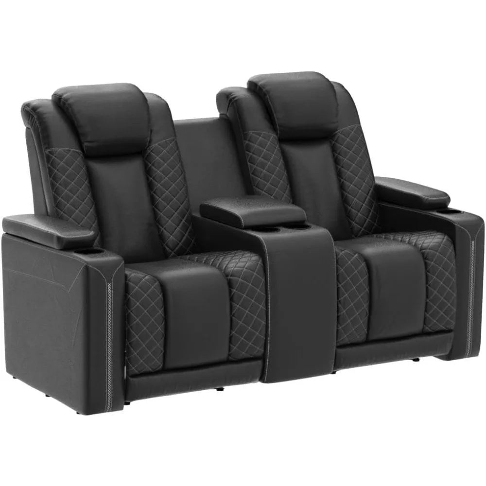 Electric Power Recliner Chairs with USB Ports and Cup Holders