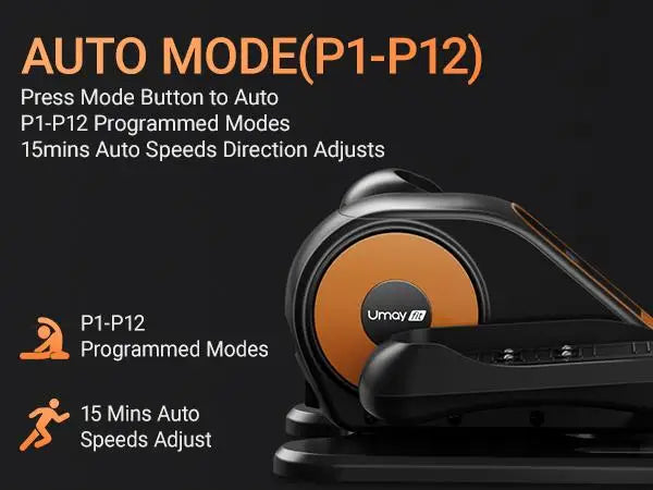 Quiet Portable Under Desk Elliptical for Seniors