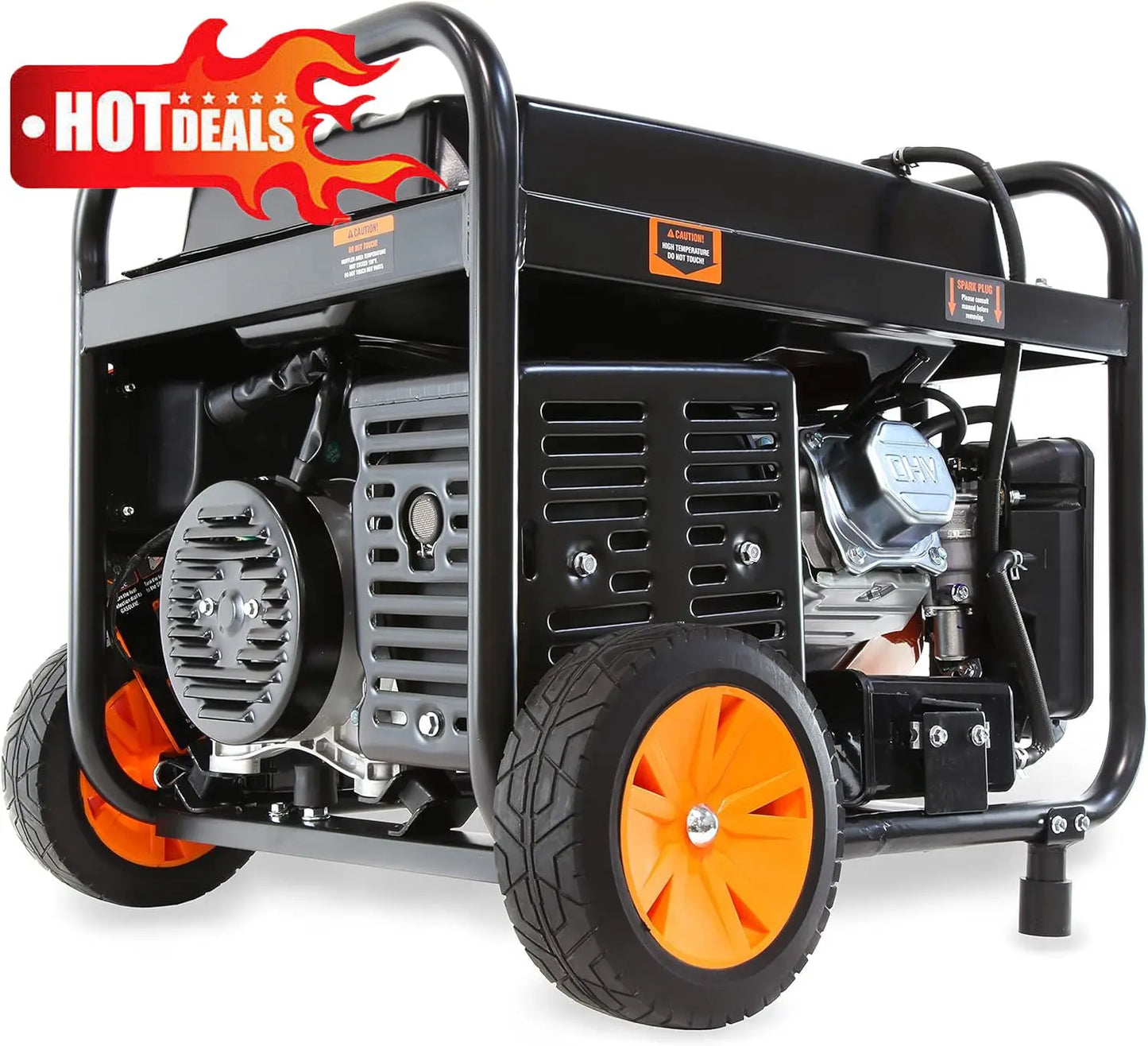 2025 Dual Fuel Portable Generator with Electric Start