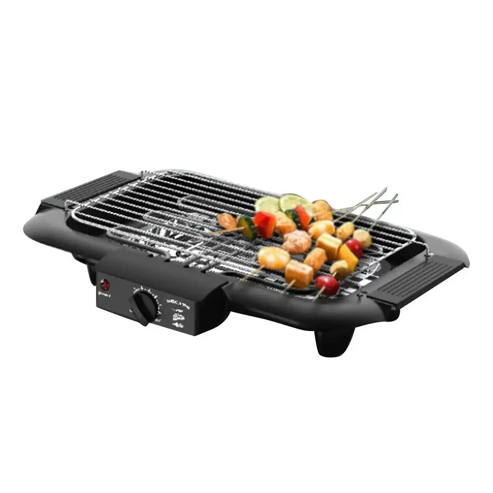 Electric Portable Smokeless Barbecue Grill Pan