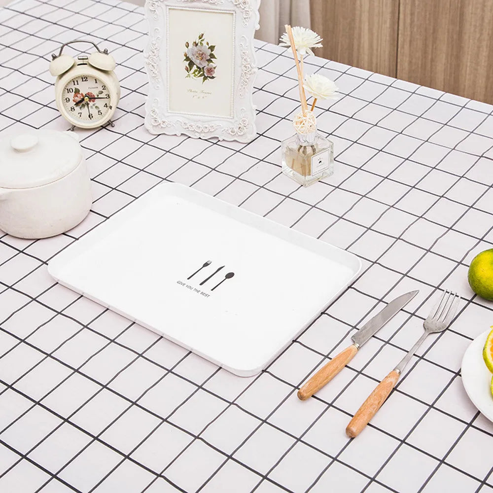 Rectangle Wipe Clean Party Tablecloth Cover