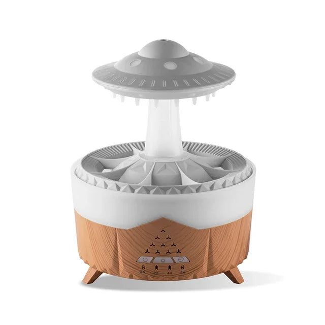 Rain Cloud Diffuser Mushroon Air Humidifier with Lamp