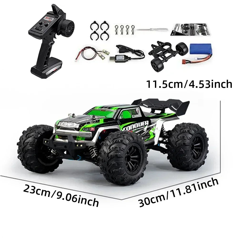 2024 New 1:16 Scale Large RC Control Car 2.4G 4WD Off Road Monster Truck