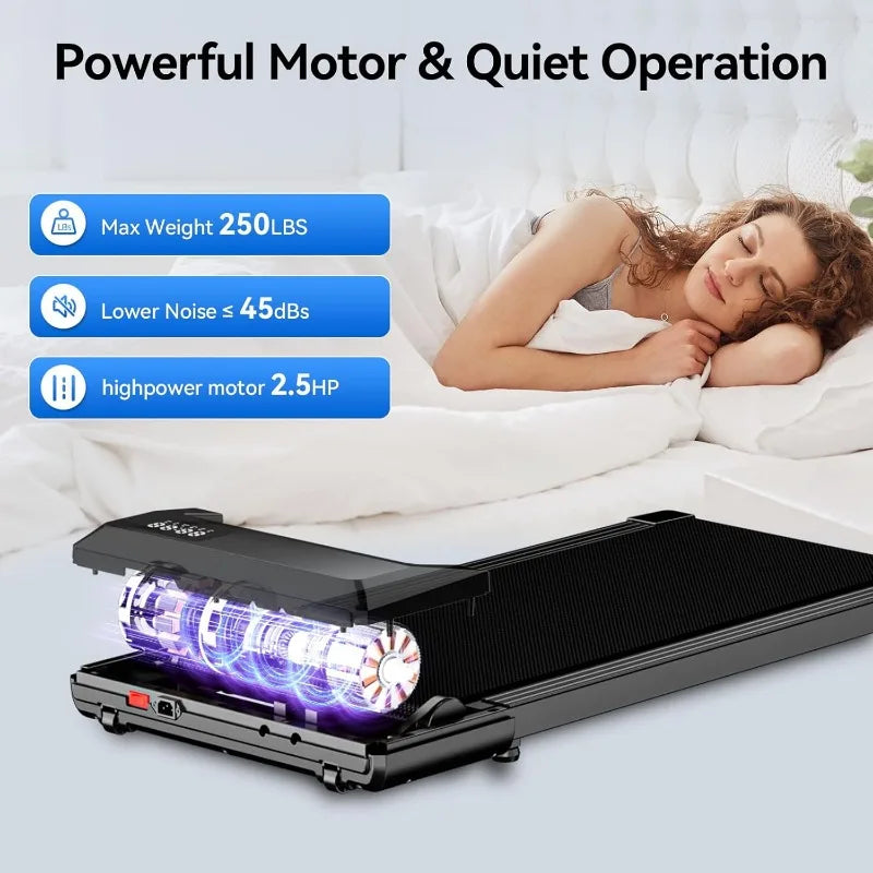 3 in 1 Portable Treadmill with Remote Control LED Display