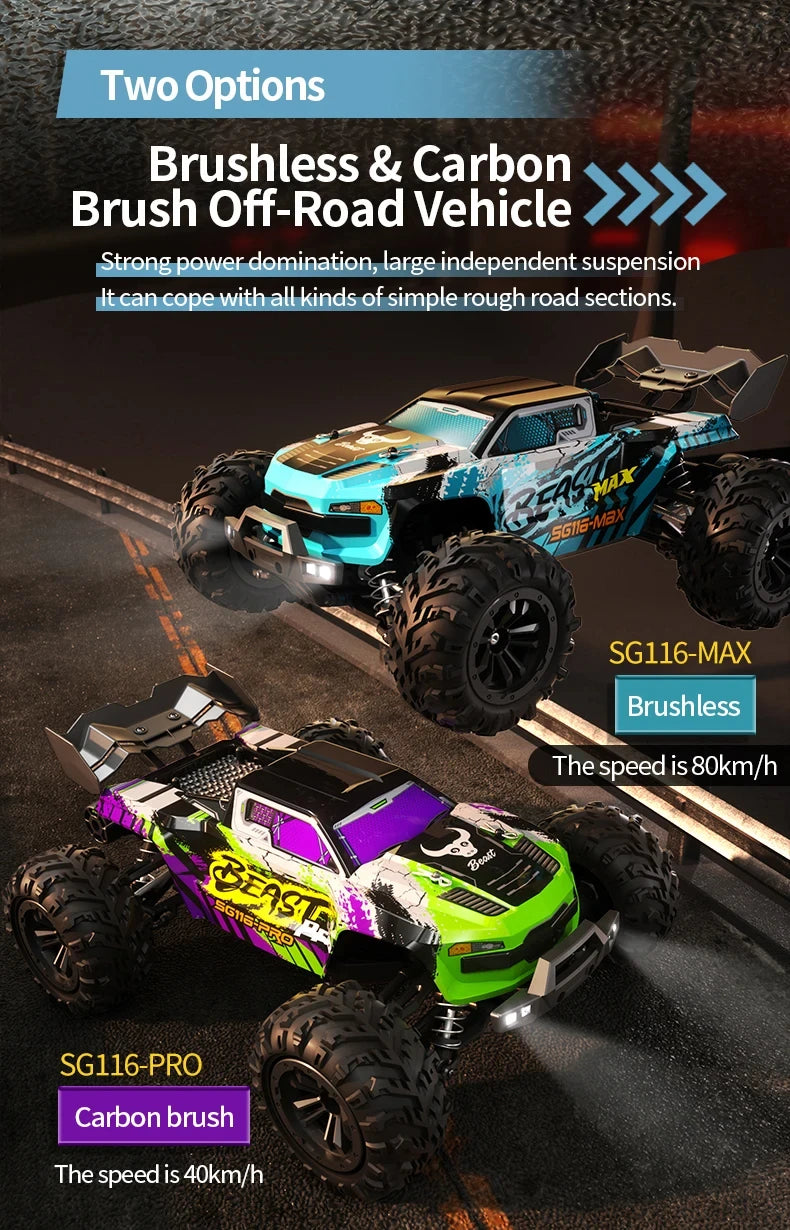 4WD RC Professional Racing 2.4G High Speed Off-Road Drift Car