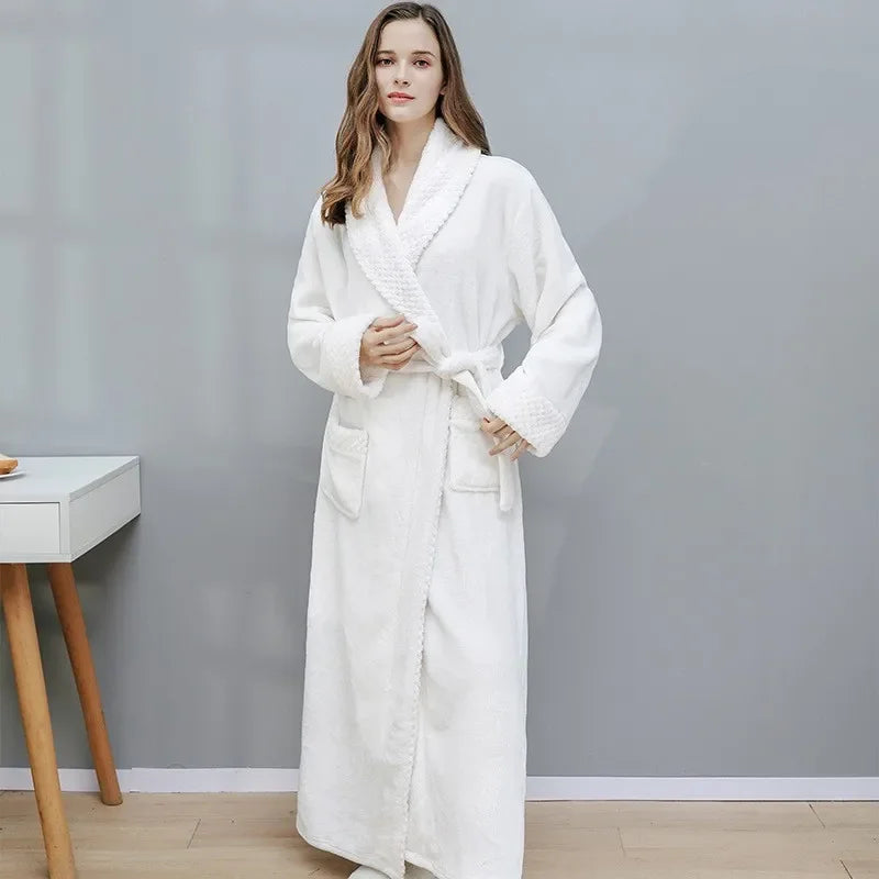 Bath Bathrobes Men Women Pajamas Shower Robe Bath Towels