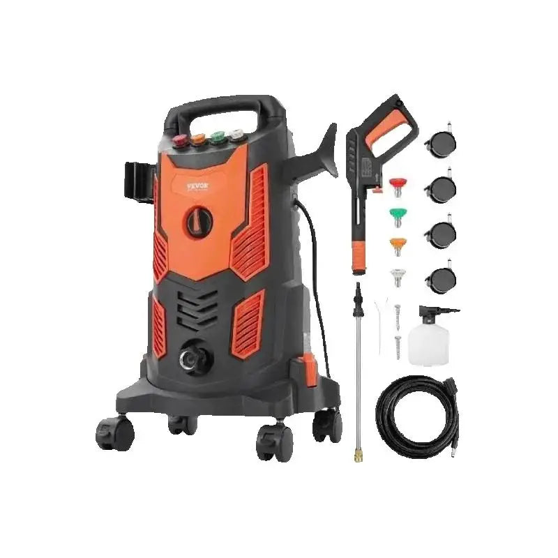 Electric Pressure Washer Power with Quick Connect Nozzles