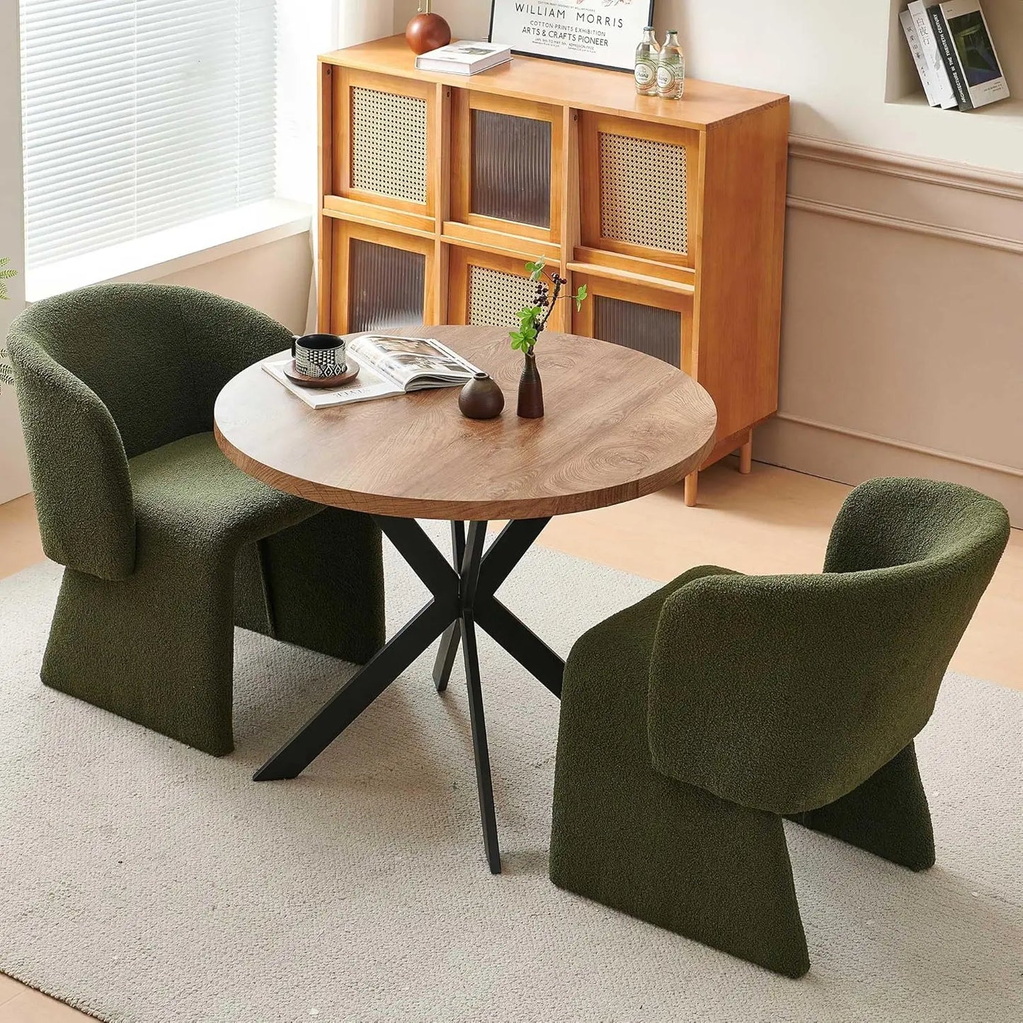 3 Pieces Breakfast Table Set for 2,