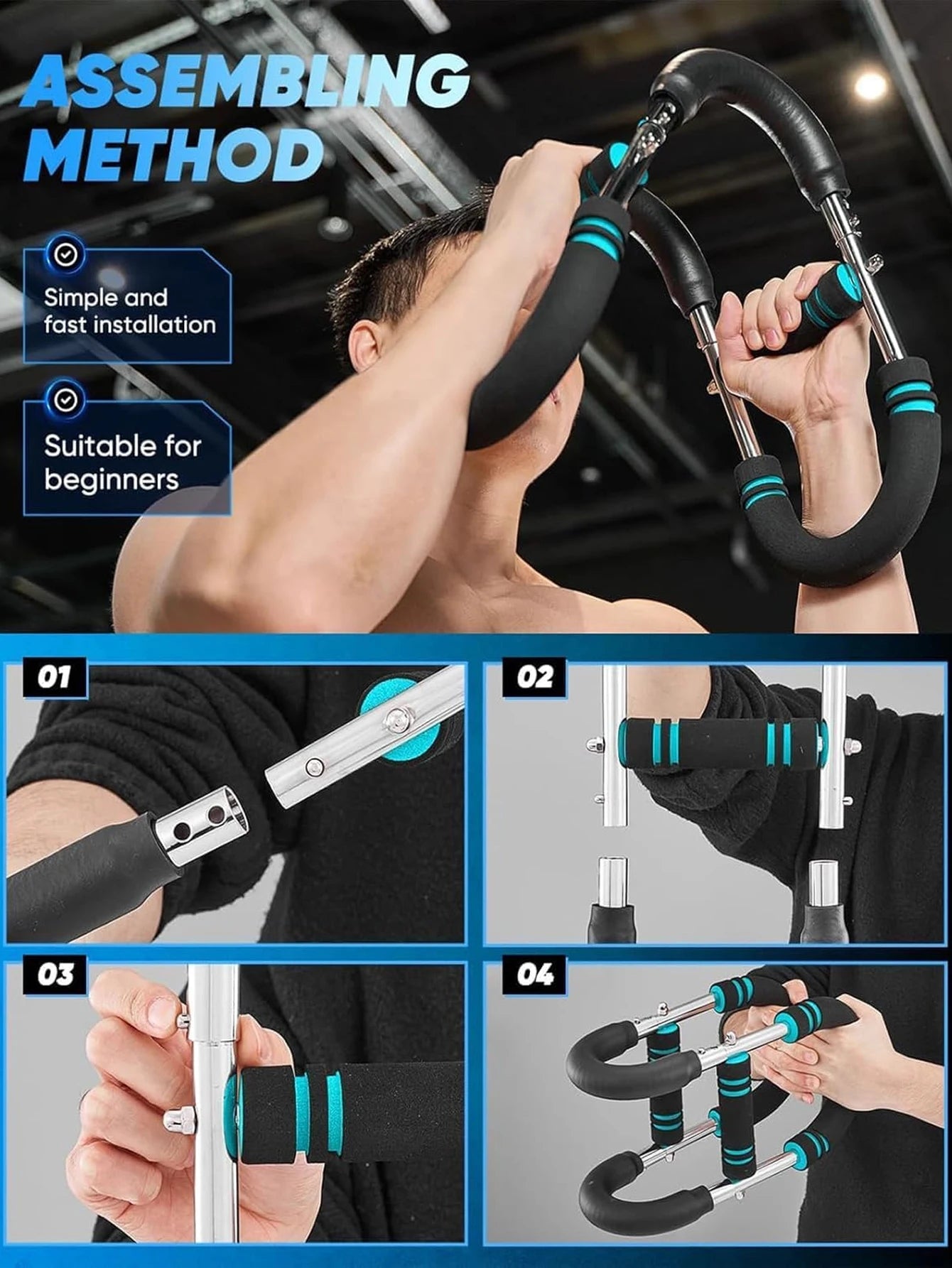 The Ultimate Arm Trainer Adjustable Chest Expander