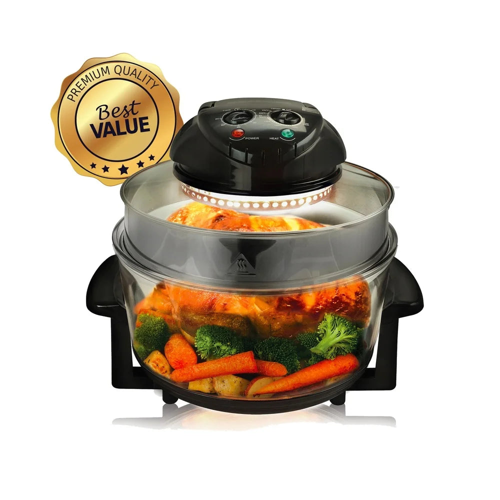 18 qt Automatic Shutoff Multipurpose Oven Rotisserie Roaster