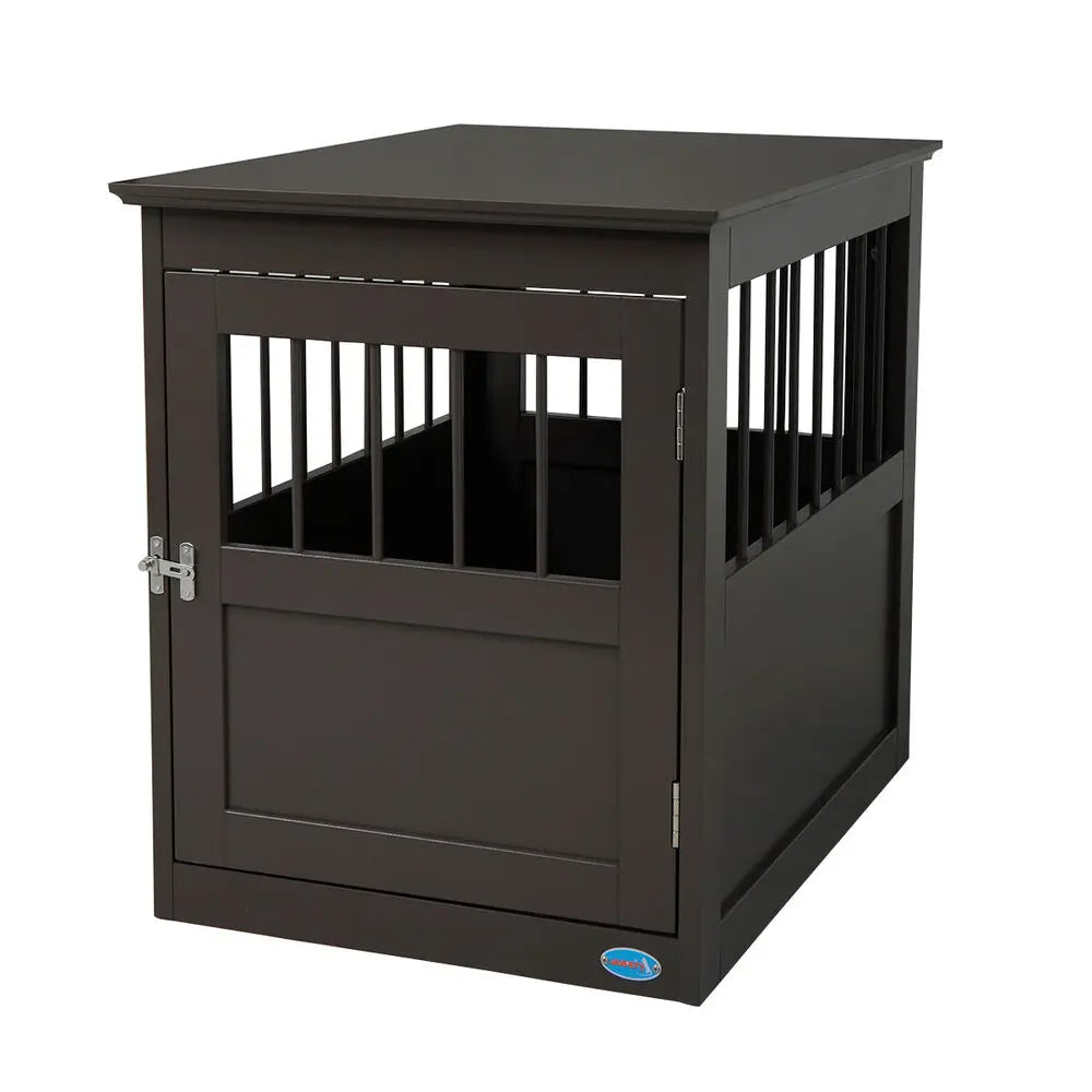Wooden Dog Kennel Night Stand End Table