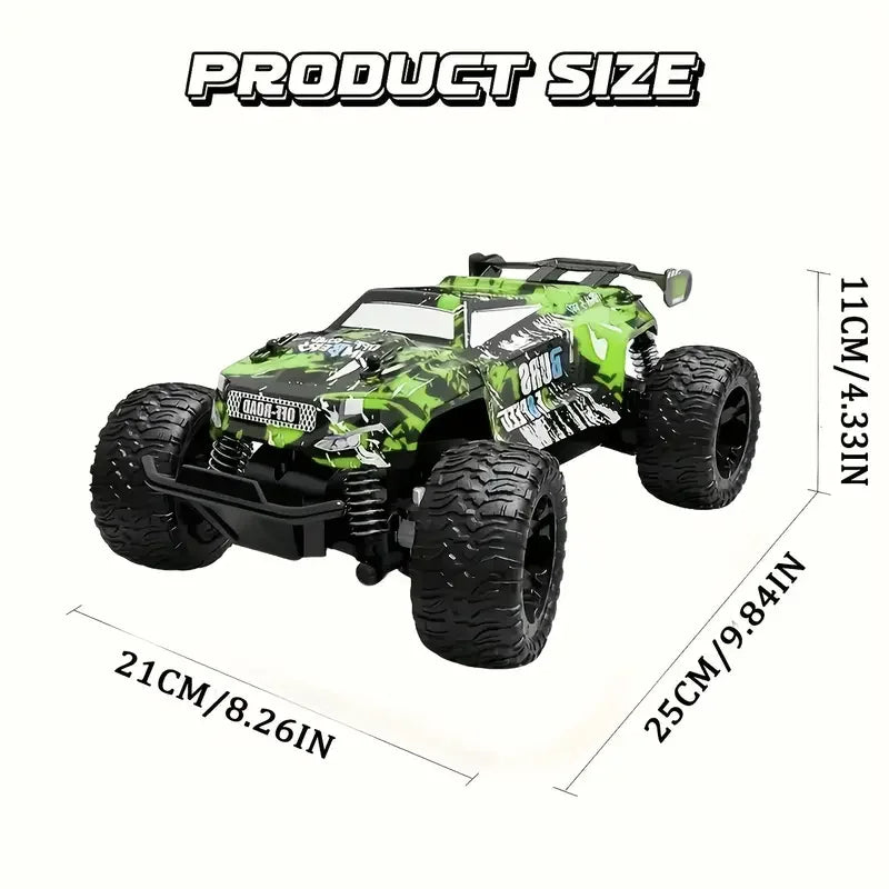 High-speed remote-controlled monster off-road vehicle