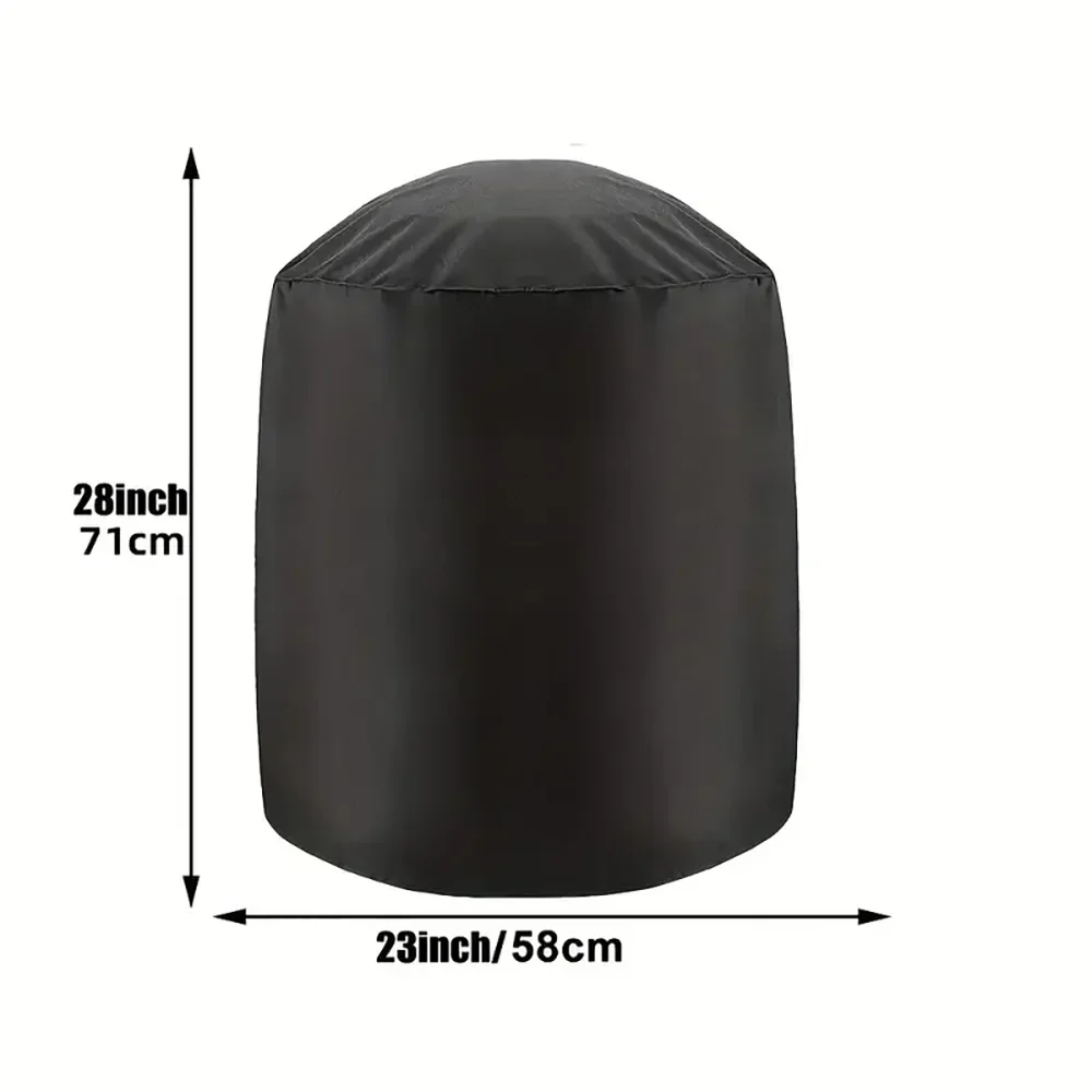 BBQ Cover Outdoor Rain Protective Barbecue Cover Round