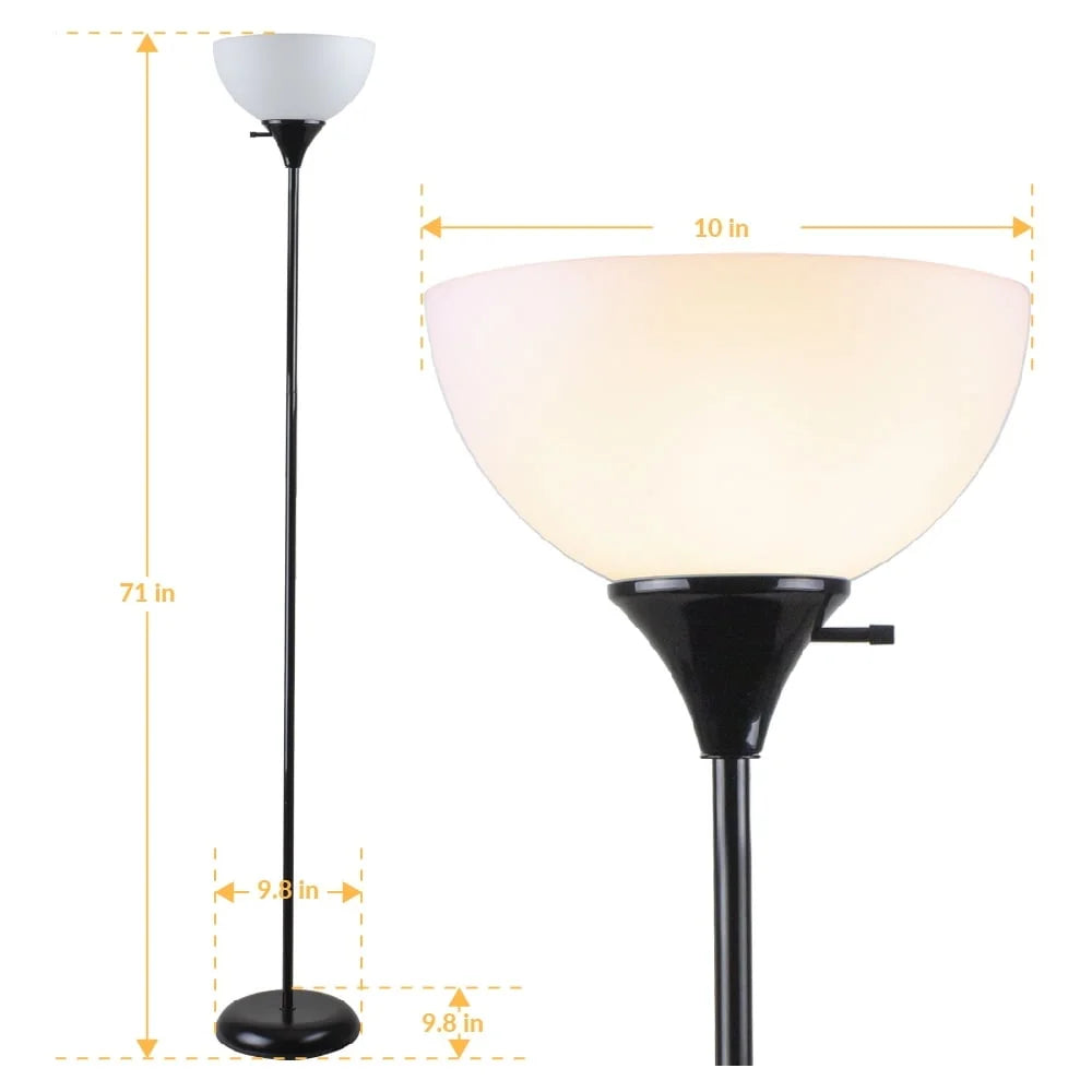 71 Inch Torchiere Floor Lamp