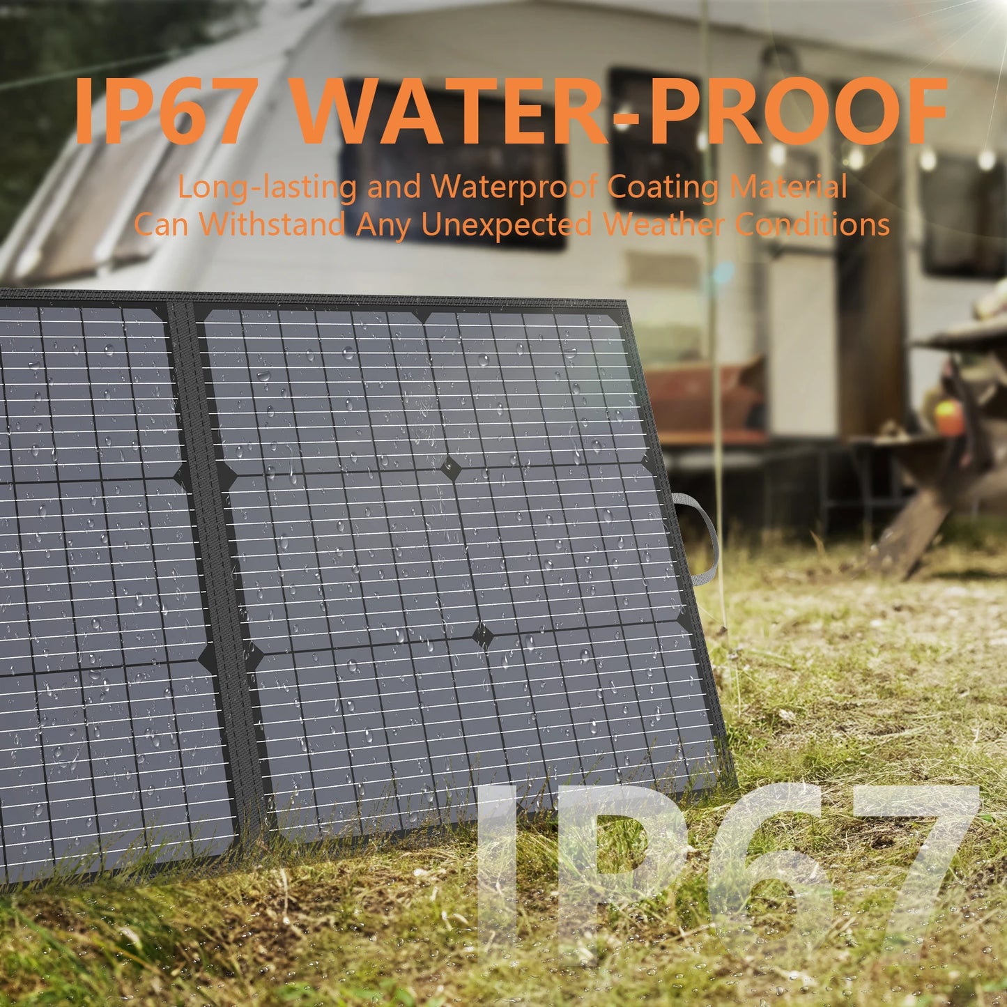 Portable Solar Charger 40V 220W Foldable Solar Panel Kit