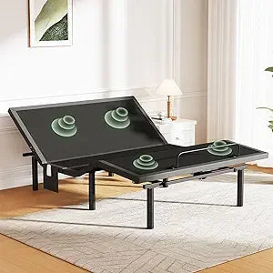 Queen Adjustable Bed Base with Massage therapy