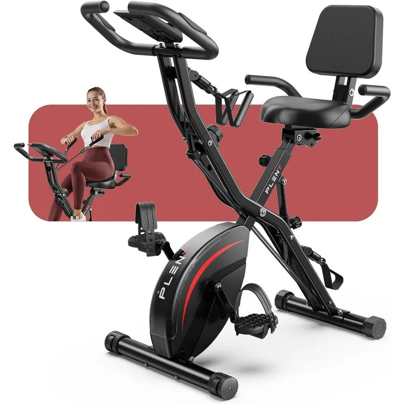 5 IN 1 Stationary Bike 6.6 LBS Flywheel Exercise Bike