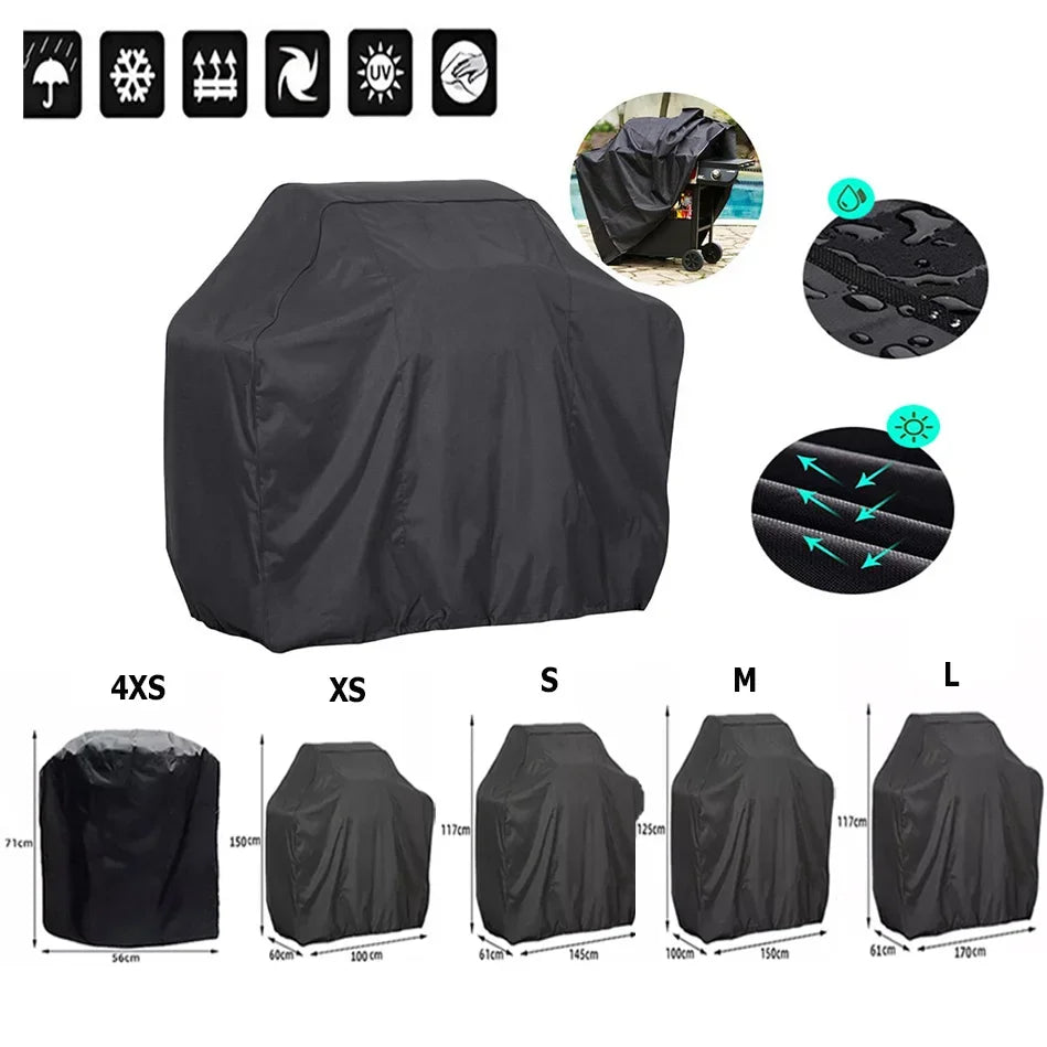 5 Size Heavy Duty Charbroil BBQ Covers