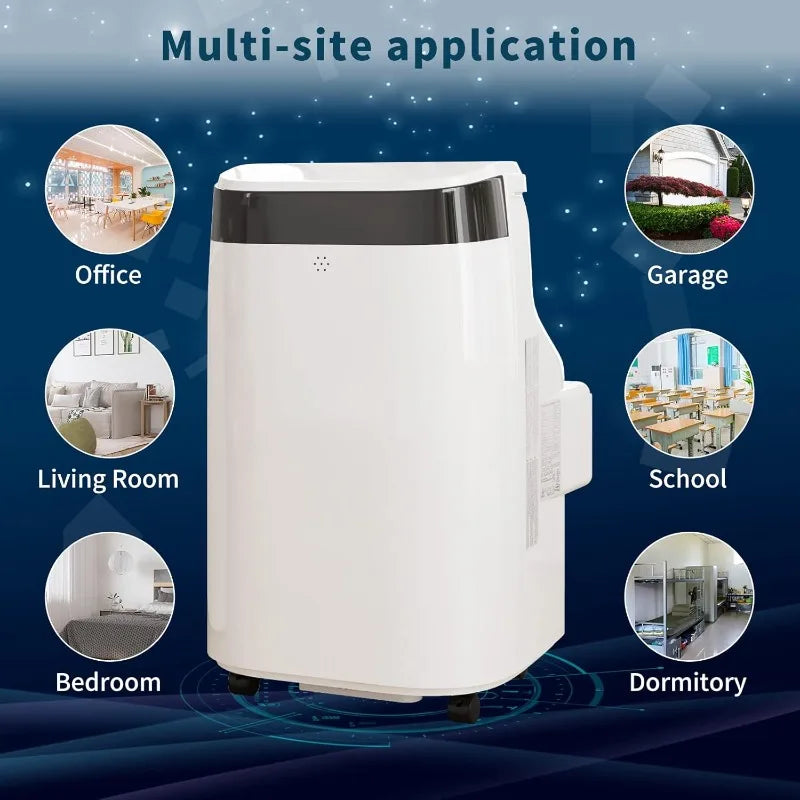 10000 BTU Portable Air Conditioner with Remote Control