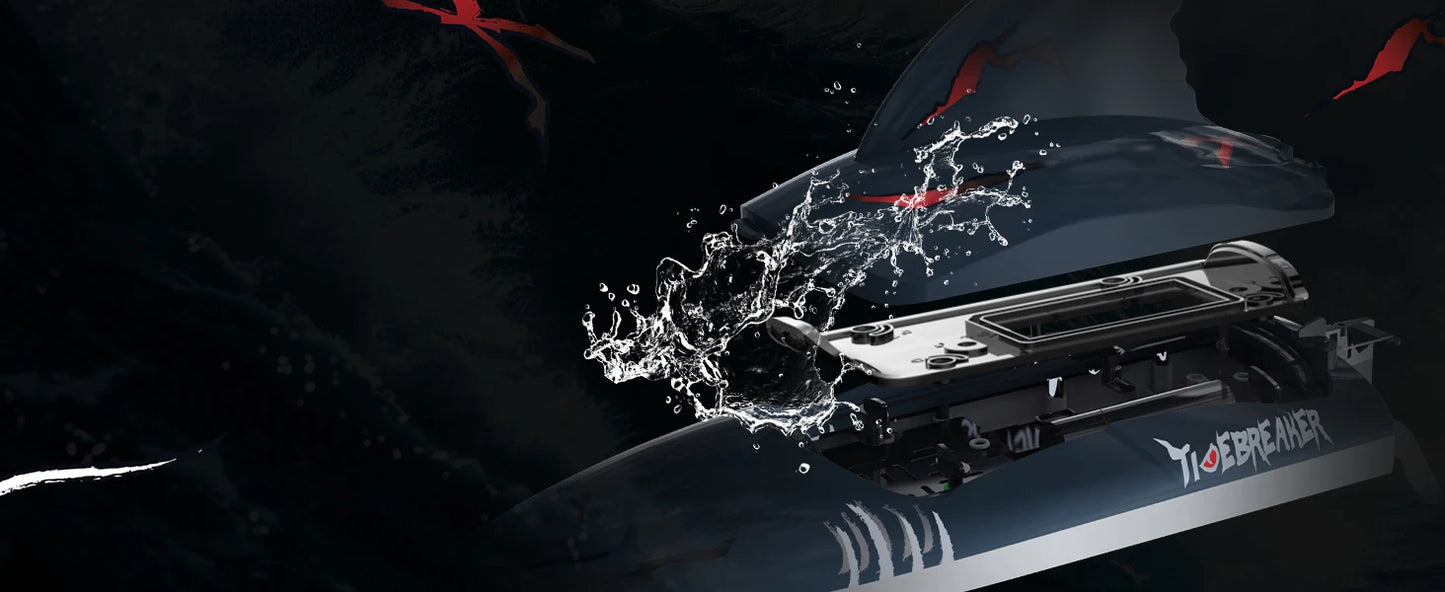 RC Shark Boat DE 2104 SHARK 48+ km/h Self-Rising