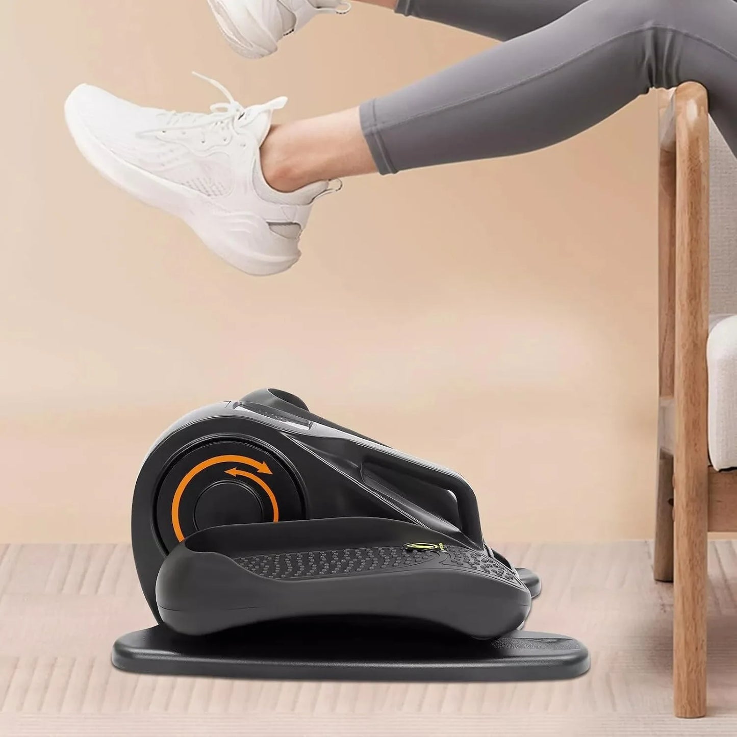 Portable Remote Control, Motorized Elliptical Trainer for Seniors Adults