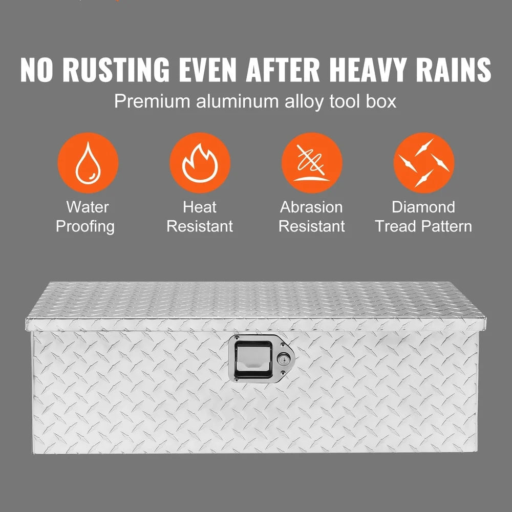 30x13x9.6 Inch Waterproof Lockable Storage with Widened Handles