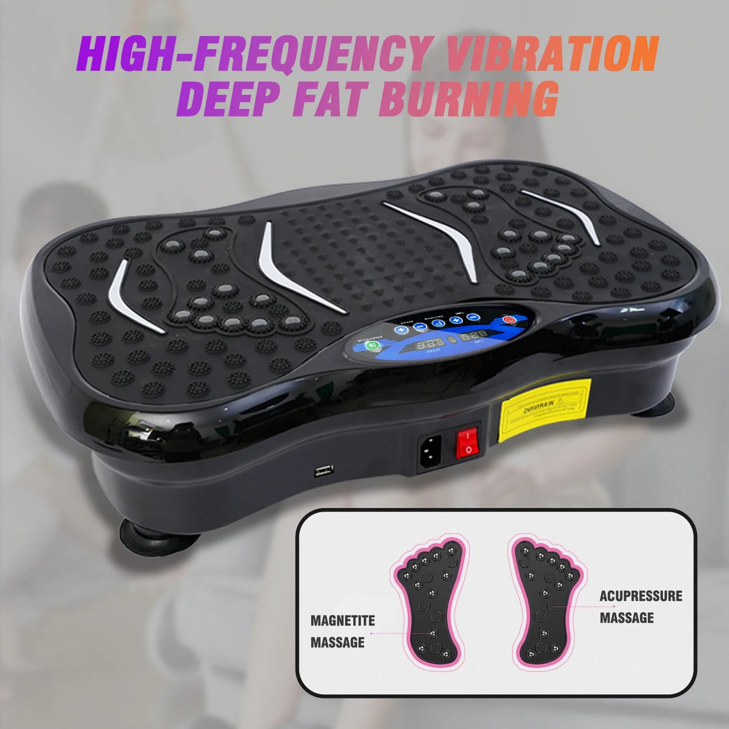 Fat-Burning Full Body Vibration Exercise Machine
