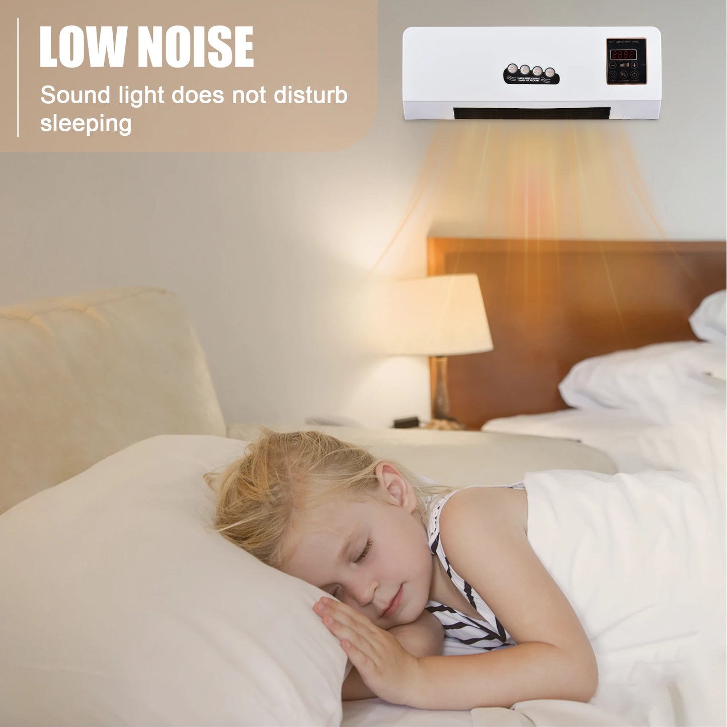 2-in-1 Air Conditioner Heater and Fan Combo