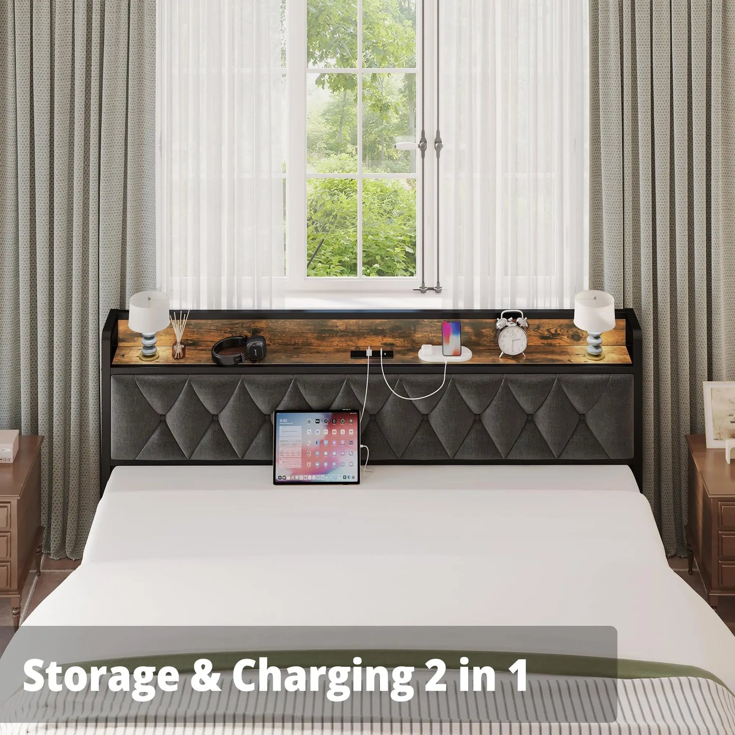 Twin/ Twin XL /Full/ Queen/ King/ California King Bed Frames