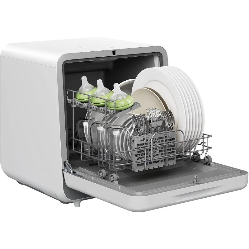 Portable Mini Dishwasher with 5L Water Tank