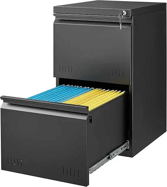 Metal Storage Cabinet with Adjustable Shelves