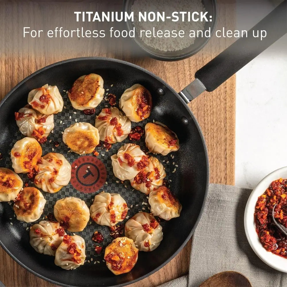 17 Piece Ultimate Hard Anodized Nonstick Cookware Set