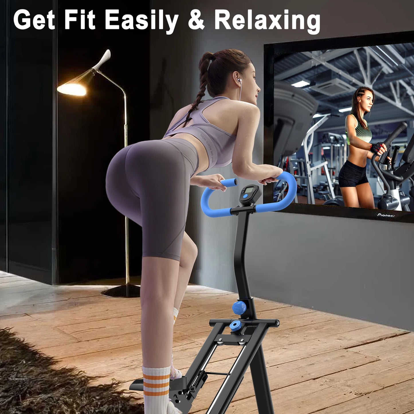Upgrade Vertical Climber Workout Machine for Full-Body Exercise Climber Fi