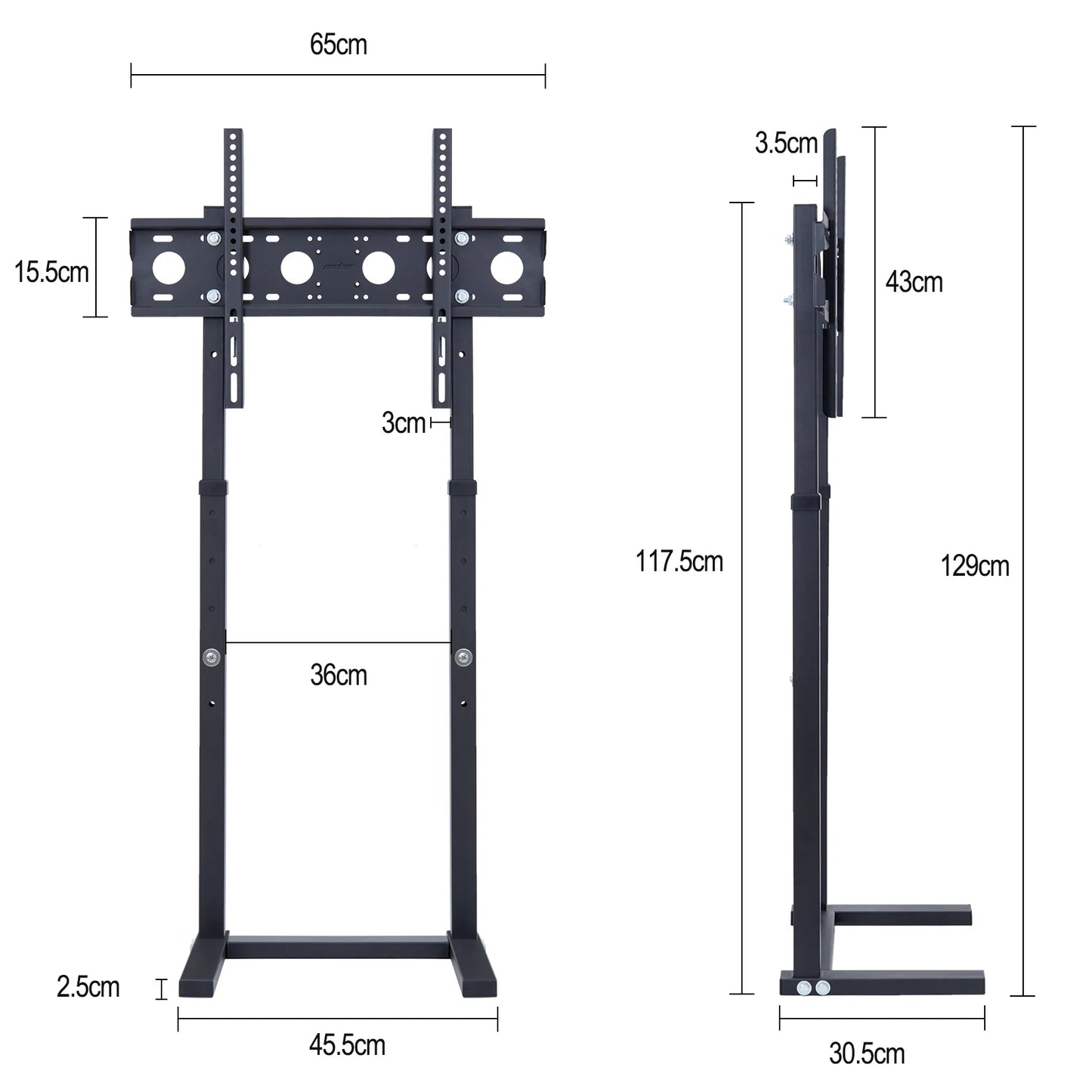 TV Height Adjustable Stand