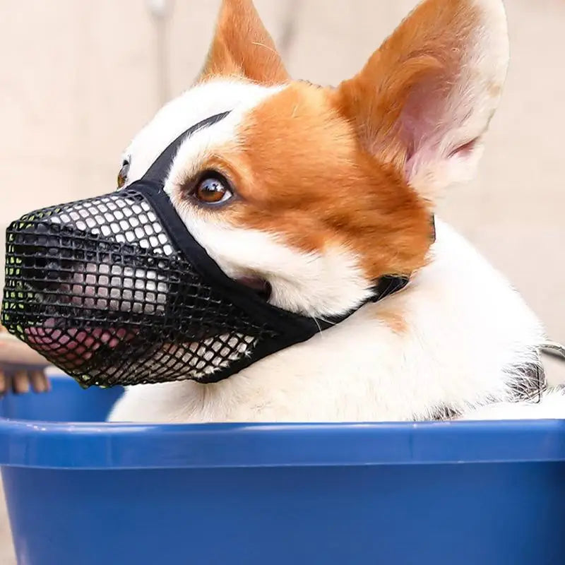 Pet Dog Muzzles Adjustable Breathable