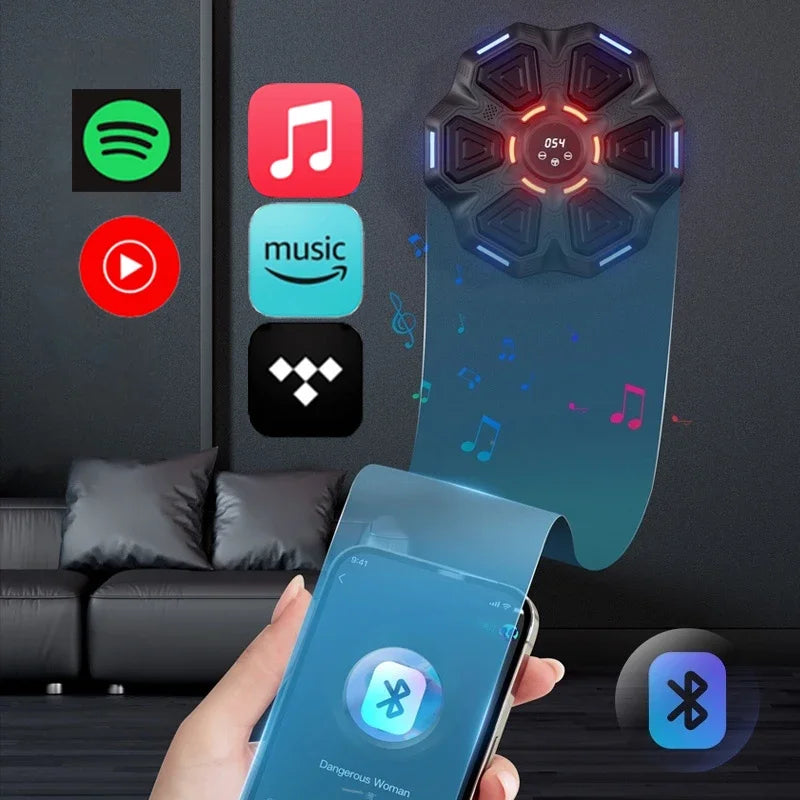 Bluetooth Wall Mounted Music Boxing Trainer
