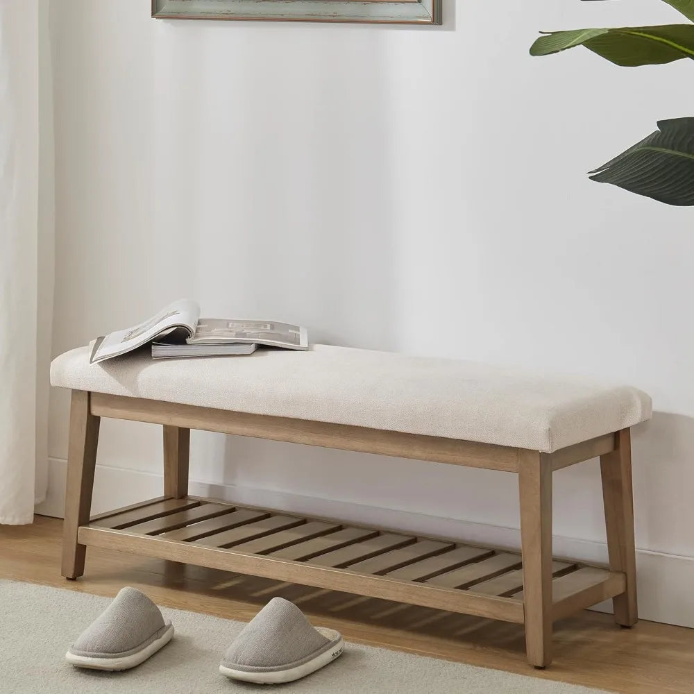 Upholstered Shoe Benches for Bedroom