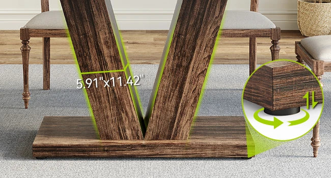 47 Inches Dining Table for Dining Room