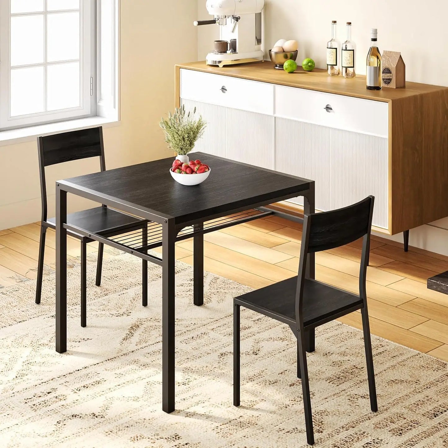 4-Piece Dining Set for Small Spaces & Apartments