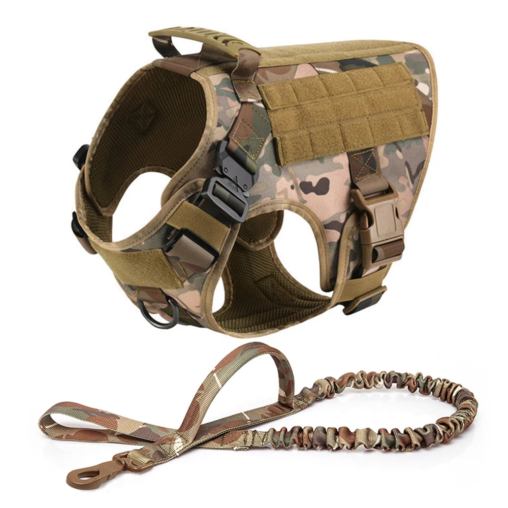 Training Walking Vest Dog Harness and Collar for Medium Large Dogs
