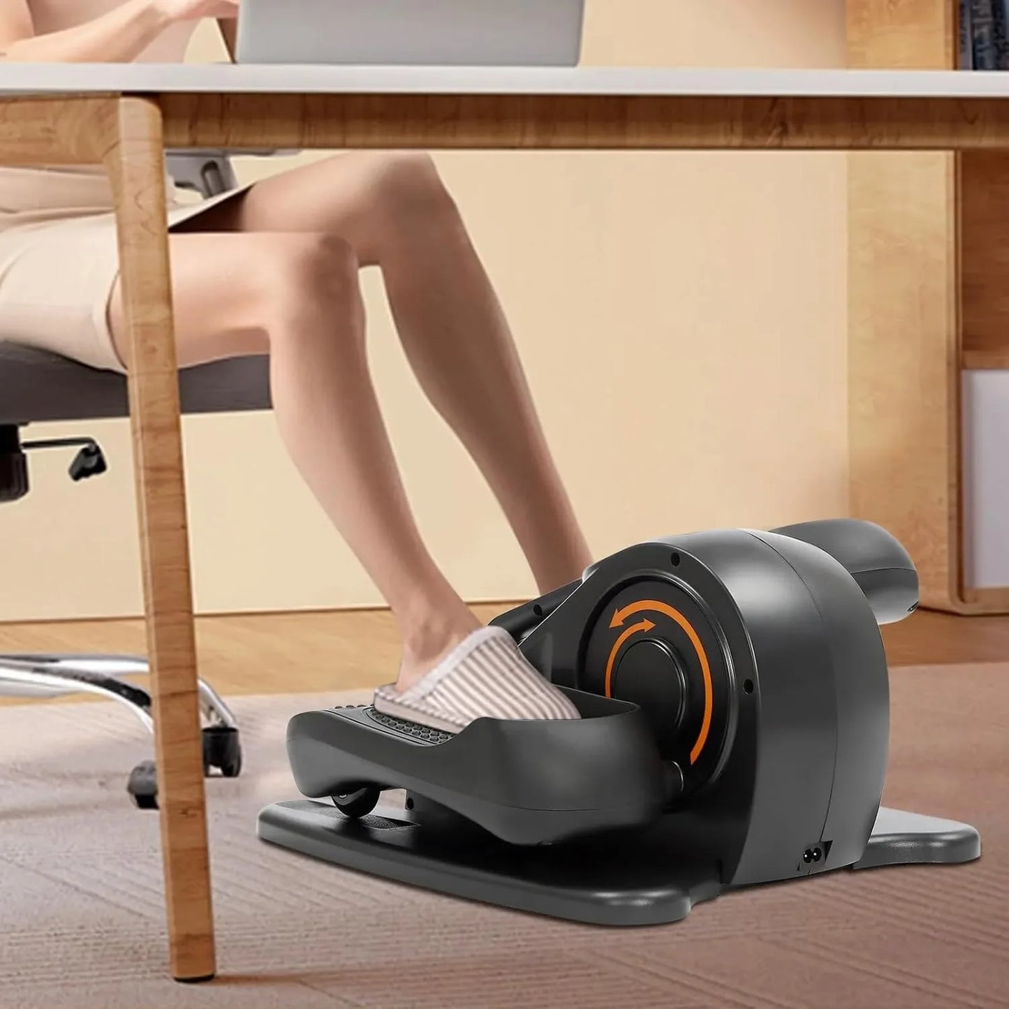 Portable Remote Control, Motorized Elliptical Trainer for Seniors Adults