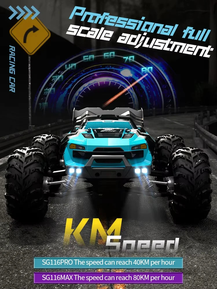 4WD RC Professional Racing 2.4G High Speed Off-Road Drift Car
