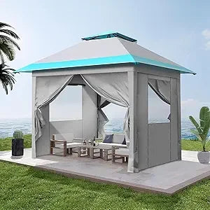 12x12 Pop Up Canopy Tent Easy Set-up